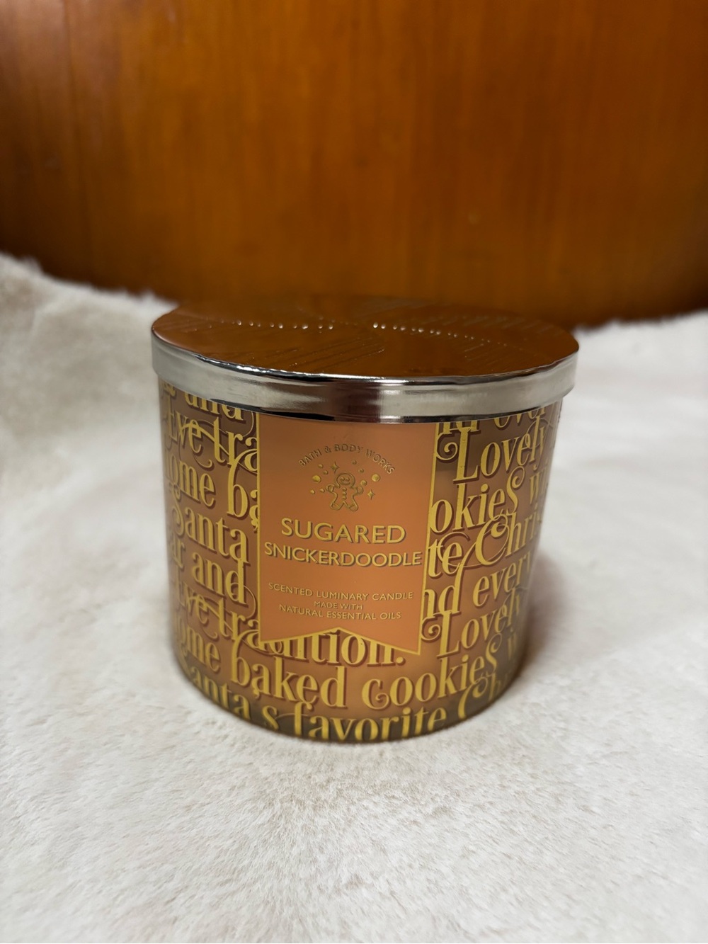 Bath & Body Works Sugared Snickerdoodle Scented Candle